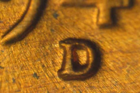 1946-D Repunched Mintmark WRPM-091