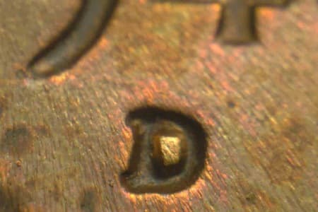 1946-D Repunched Mintmark WRPM-092