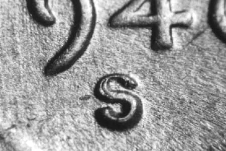 1946-S Repunched Mintmark WRPM-036