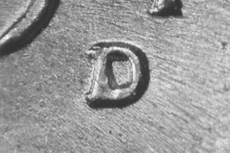 1947-D Repunched Mintmark WRPM-011
