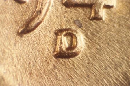 1947-D Repunched Mintmark WRPM-031