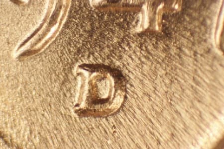 1947-D Repunched Mintmark WRPM-033