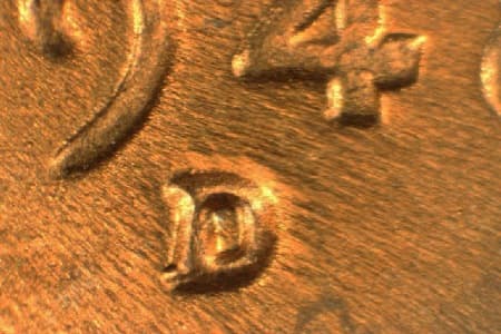1948-D Repunched Mintmark WRPM-020