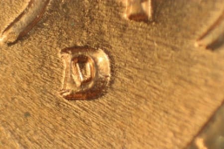 1949-D Repunched Mintmark WRPM-025