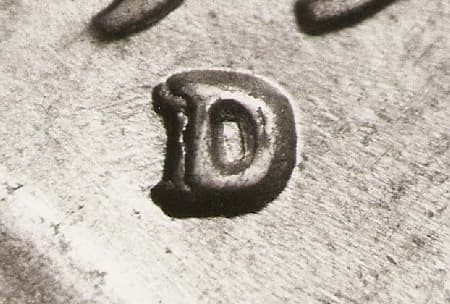 1950-D Repunched Mintmark WRPM-001