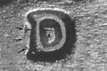 1950-D Repunched Mintmark WRPM-005