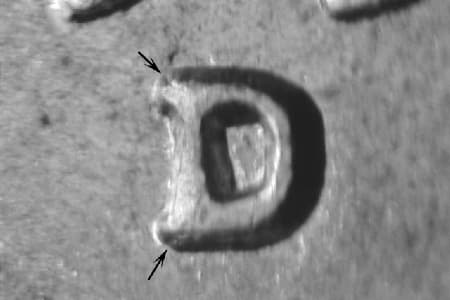 1950-D Repunched Mintmark WRPM-042