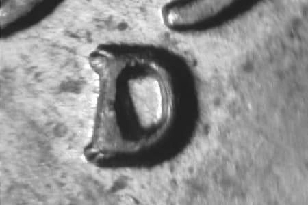 1950-D Repunched Mintmark WRPM-043