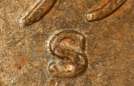 1950-S Repunched Mintmark WRPM-012