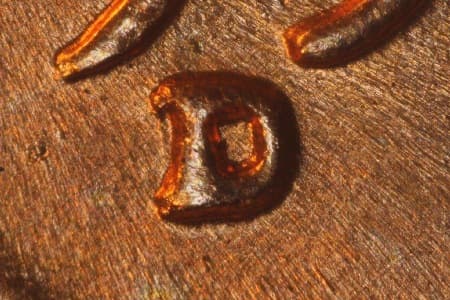 1951-D Repunched Mintmark WRPM-002
