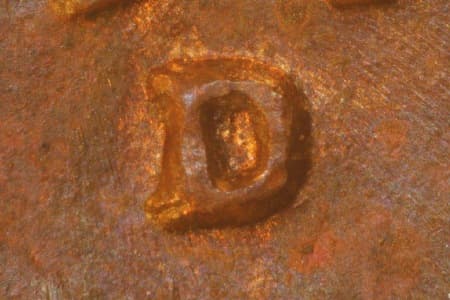 1951-D Repunched Mintmark WRPM-007
