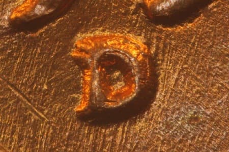 1951-D Repunched Mintmark WRPM-008