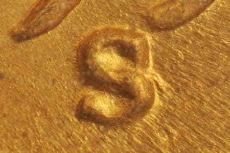 1951-S Repunched Mintmark WRPM-012