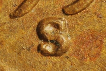 1951-S Repunched Mintmark WRPM-015