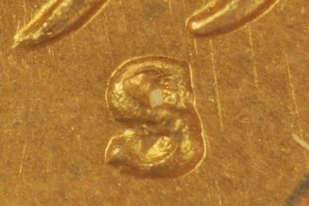 1951-S Repunched Mintmark WRPM-017