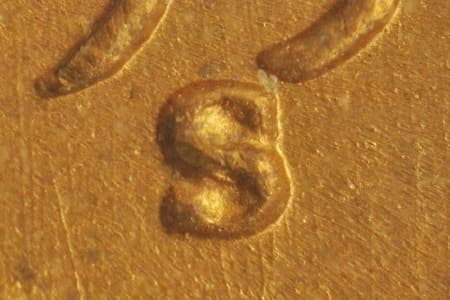 1951-S Repunched Mintmark WRPM-018