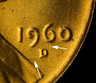 1960-D Atypical Die Clash ADC-1c-1960D(SD)-84