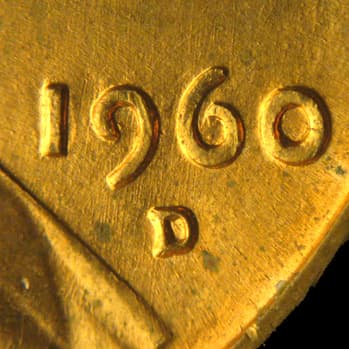 1960-D Atypical Die Clash ADC-1c-1960D(SD)-95