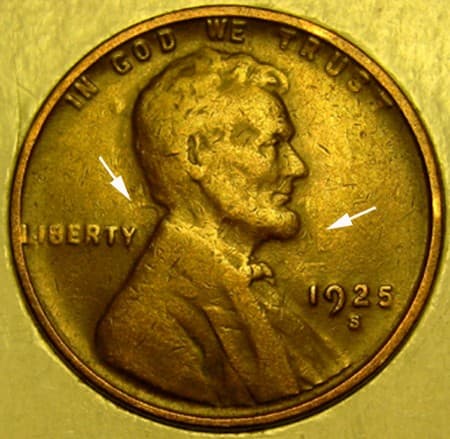 1925-S Typical Die Clash TDC-1C-1925S-01