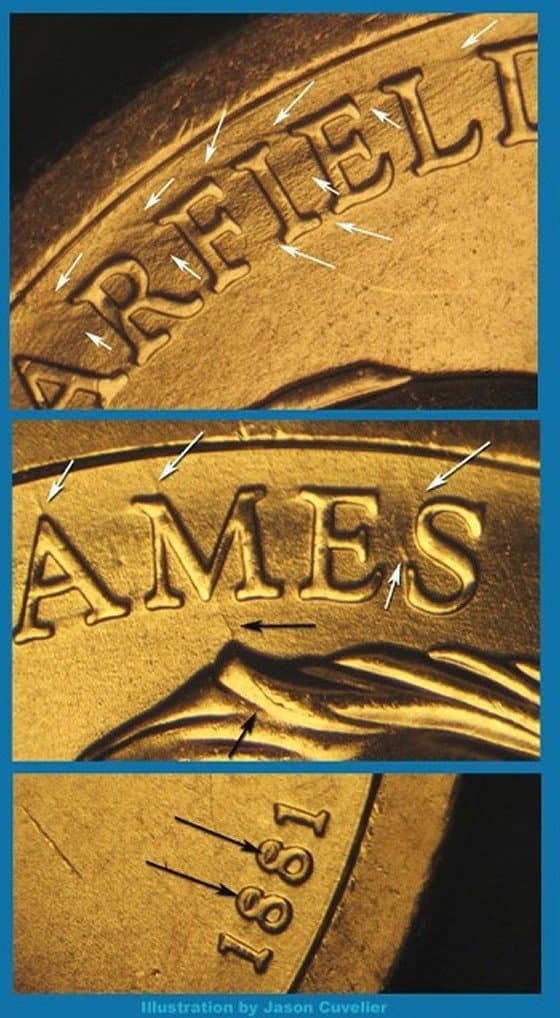 2011(JG)-100DEO-001T Trail Die Obverse