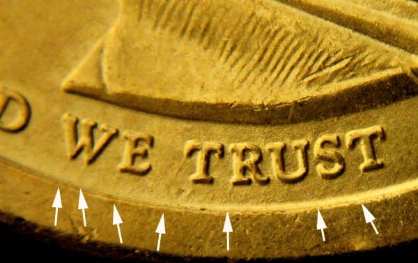 2011P(USG)-100DEO-001T Trail Die Obverse