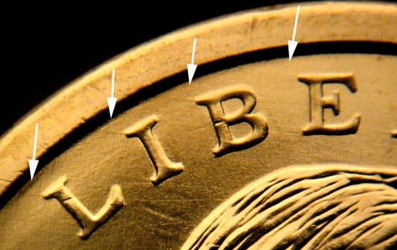 2012P(SAC)-100DEO-001T Trail Die Obverse