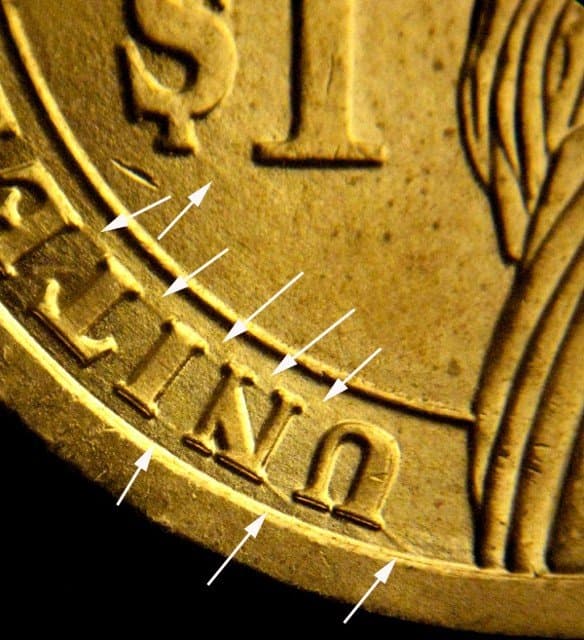 2011P(USG)-100DER-001T Trail Die Reverse