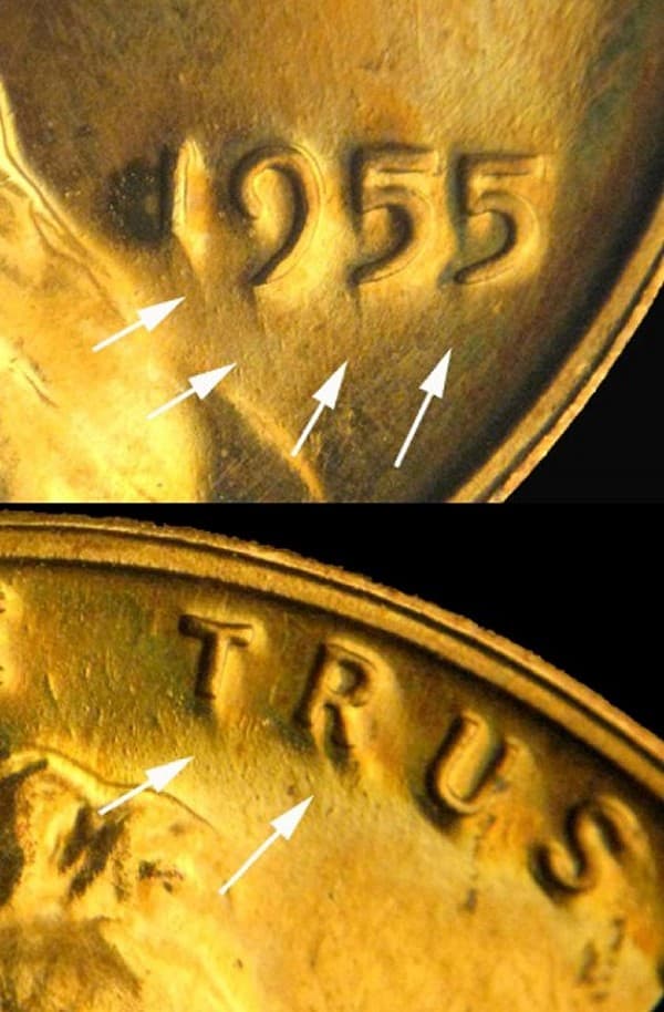 1961PR-1DEO-001T Trail Die Obverse