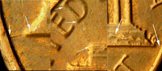 1983P-1DEO-003T Trail Die Obverse