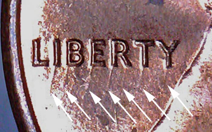 1983P-1DEO-013T Trail Die Obverse