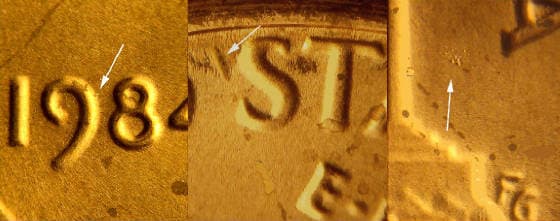 1984P-1DEO-006T Trail Die Obverse
