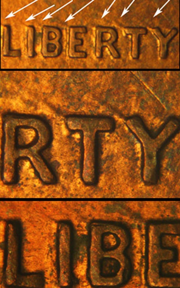 1995P-1DEO-011T Trail Die Obverse