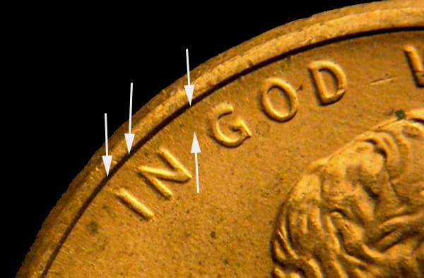 1997P-1DEO-004T Trail Die Obverse