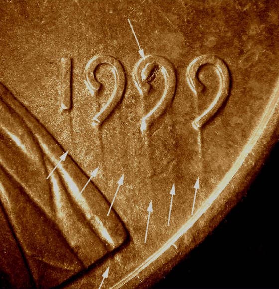 1999P-1DEO-005T Trail Die Obverse