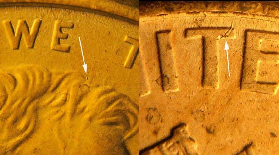 2000P-1DEO-001T Trail Die Obverse