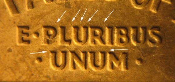 2001D-1DEO-003T Trail Die Obverse
