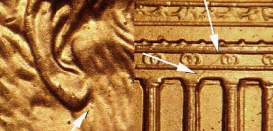 2001P-1DEO-003T Trail Die Obverse