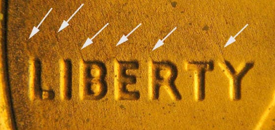 2006P-1DEO-004T Trail Die Obverse