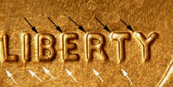 2006P-1DEO-006T Trail Die Obverse
