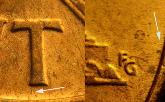 2006P-1DEO-007T Trail Die Obverse