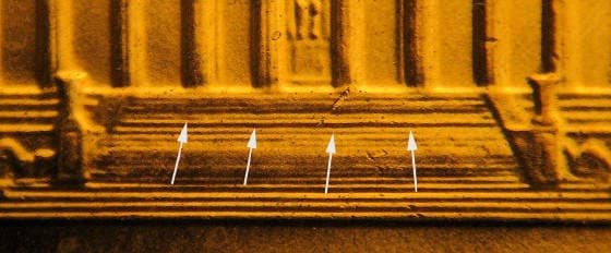 2006P-1DEO-009T Trail Die Obverse