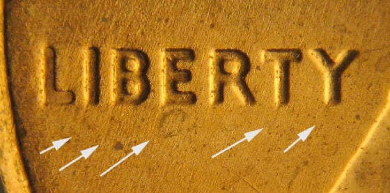 2006P-1DEO-018T Trail Die Obverse