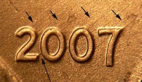 2007P-1DEO-003T Trail Die Obverse