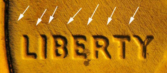 2007P-1DEO-005T Trail Die Obverse