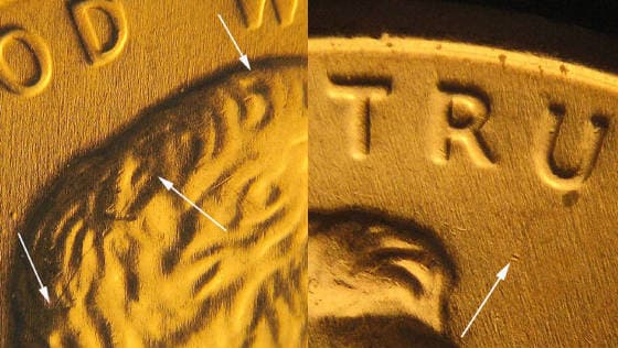 2008P-1DEO-007T Trail Die Obverse