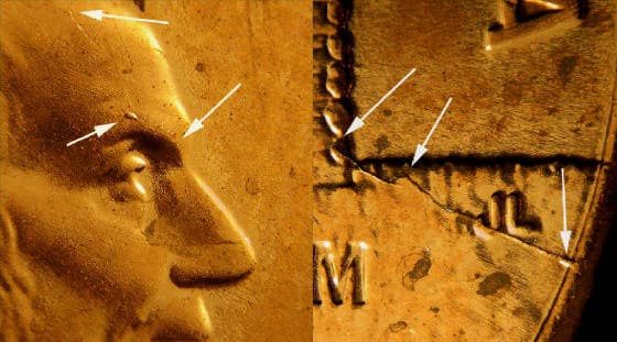 2009P-1DEO-002T Trail Die Obverse