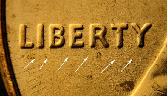 2009P-1DEO-004T Trail Die Obverse