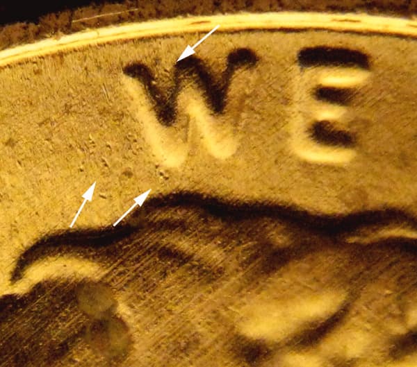 2010D-1DEO-003T Trail Die Obverse
