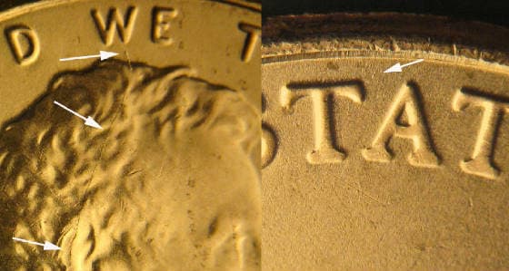 2010P-1DEO-009T Trail Die Obverse