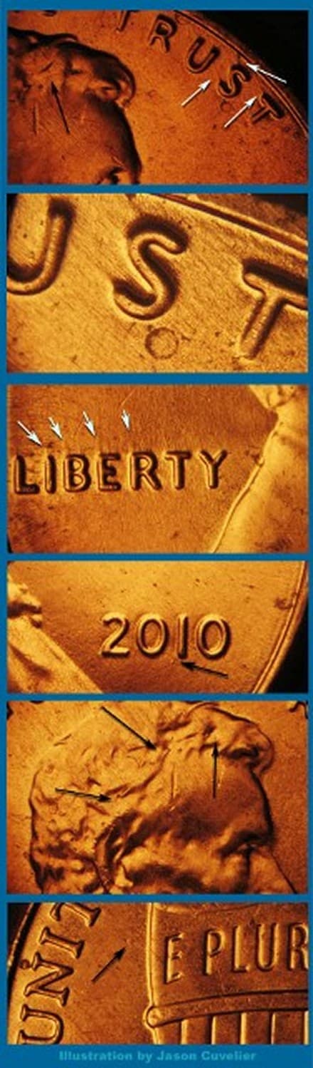 2010P-1DEO-011T Trail Die Obverse